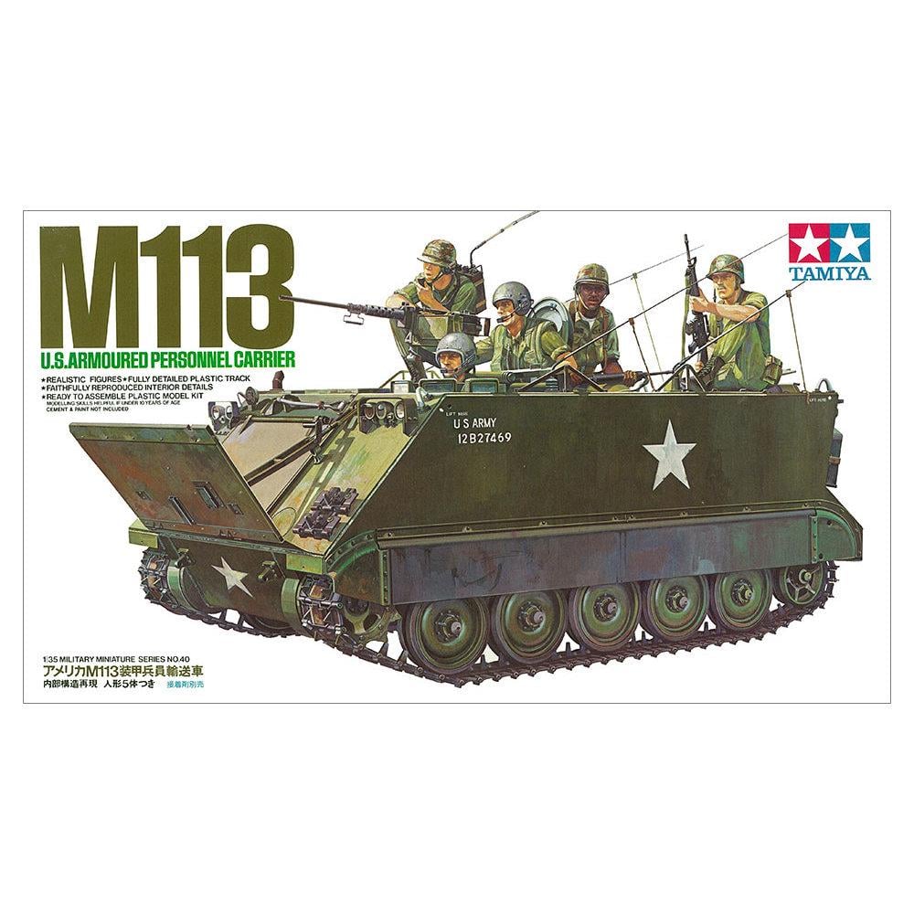 Сборная модель Tamiya танк 1:35 US M113 APC (35040-000)