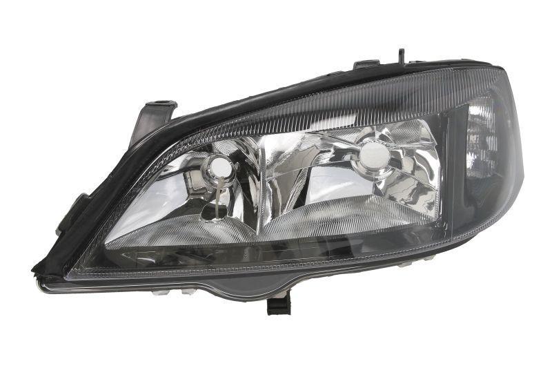 Фара передняя левая Opel Astra G 1998-2012 H7/HB3 черная рамка (442-1116L-LDEM2)