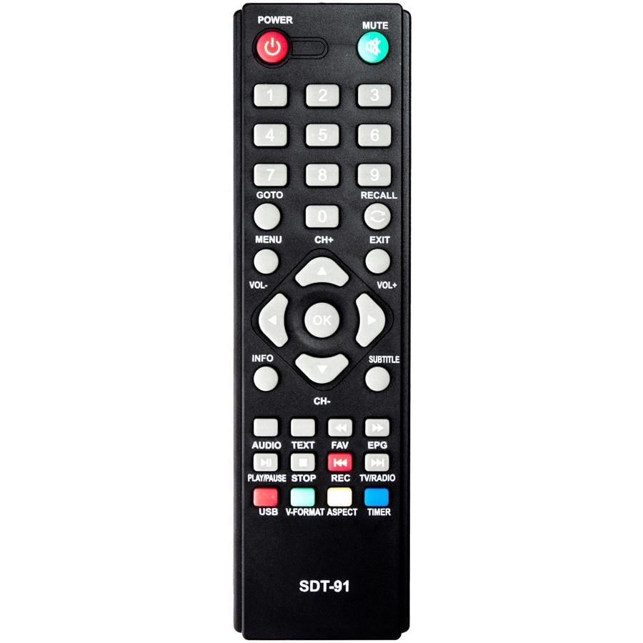Пульт для DVB-T2 тюнера Supra SDT-91 (4398)