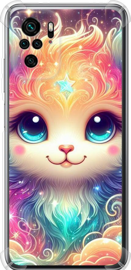 Чехол на Xiaomi Redmi Note 10 Сказочный котенок (5813sp-2277-42517)