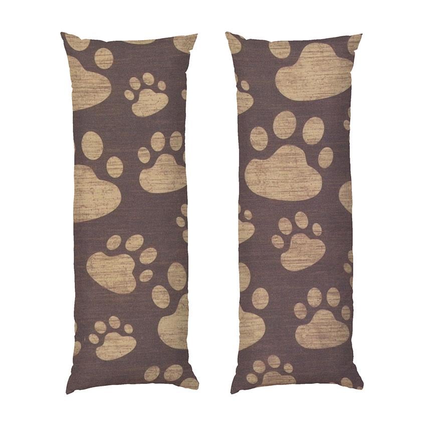 Подушка дакимакура Милые лапки Cute paws габардин 180х60 см (113127-4)