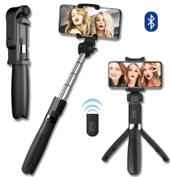 Штатив для телефона Selfie Stick L01 с пультом Bluetooth (2079257587) - фото 4