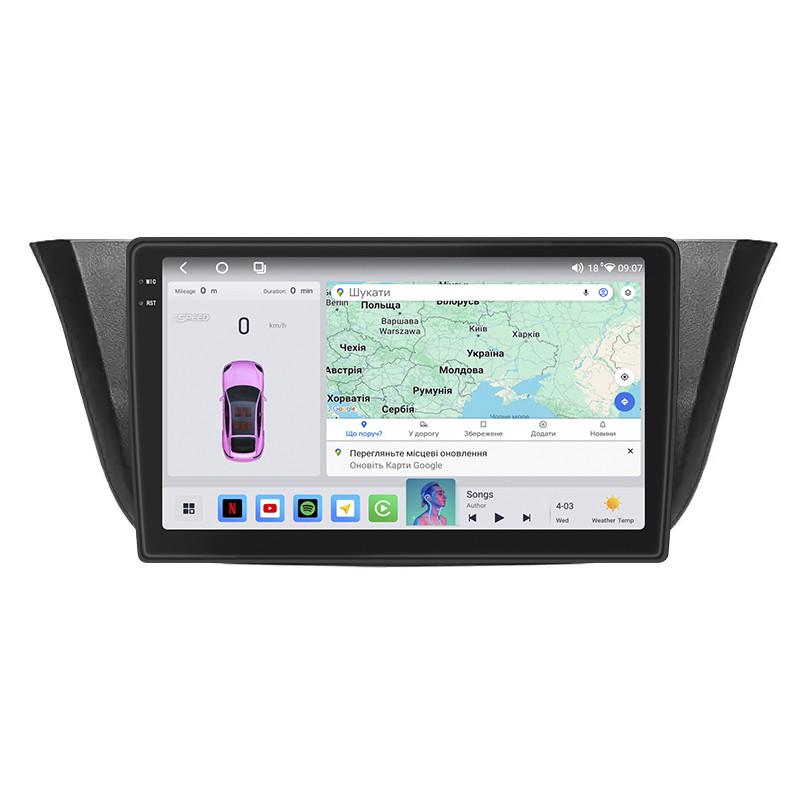 Автомагнітола штатна Lesko для IVECO Daily VI 2014- 9" 4/64 QLED CarPlay/4G/Wi-Fi/GPS 360°