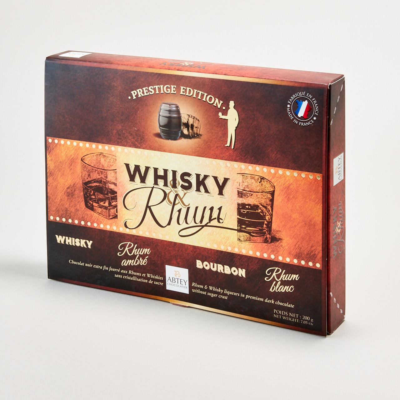Цукерки Abtey Prestige Edition Whisky&hum 200 г Цукерки Abtey Prestige Edition Whisky&hum 200 г