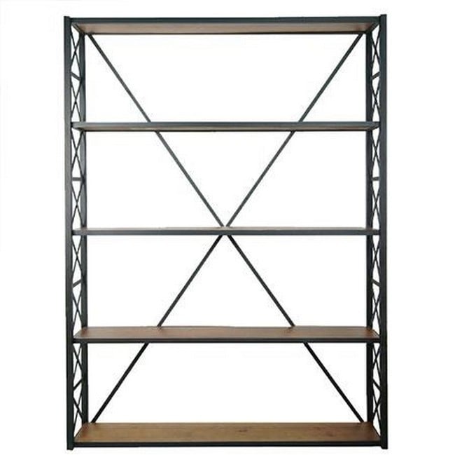 Стеллаж для хранения Loft NS-1701 1830x1200x300 мм Черный (6156d57d3edc877ba85898df)