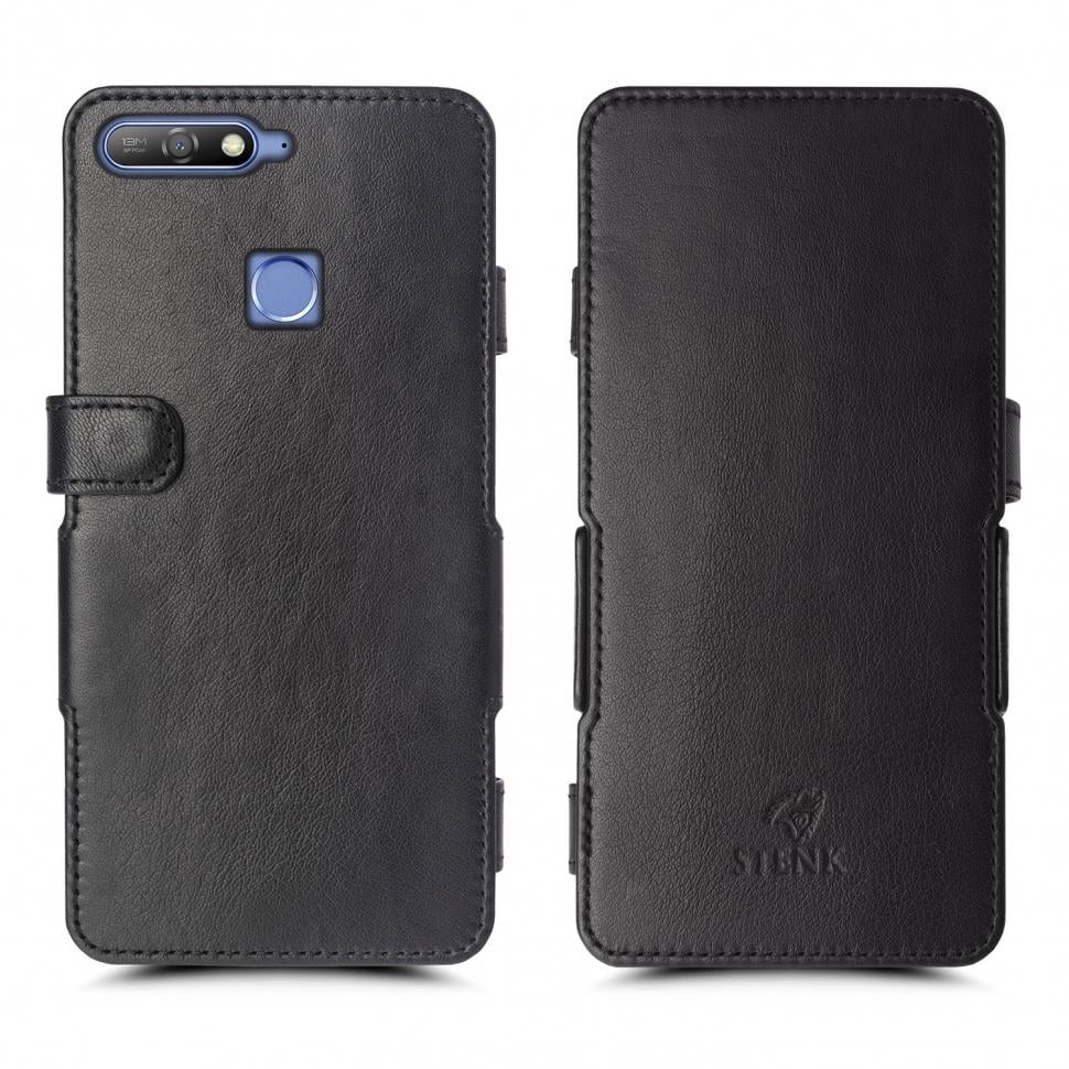 Чехол книжка Stenk Prime для Huawei Y6 Prime (2018) Черный (60896)