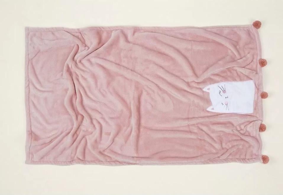 Детский плед Irya Kitty pembe Розовый 75x120 (svt-2000022281942)