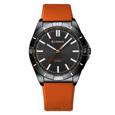 Наручные часы Curren 8449 Black/Orange