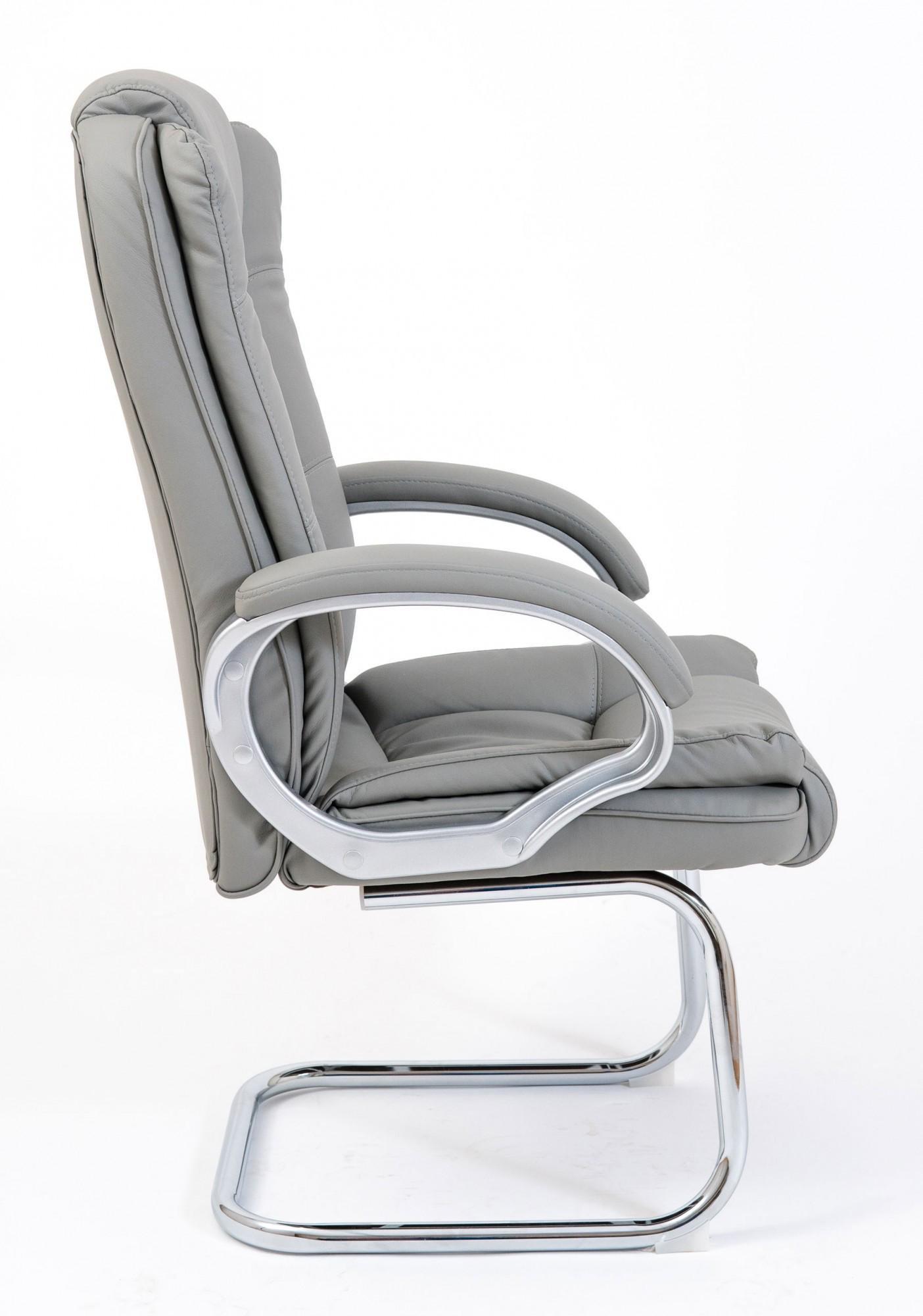 Кресло офисное компьютерное California Fly 2232 Хром CF Серый - фото 3 Кресло офисное компьютерное California Fly 2232 Хром CF Серый - фото 3