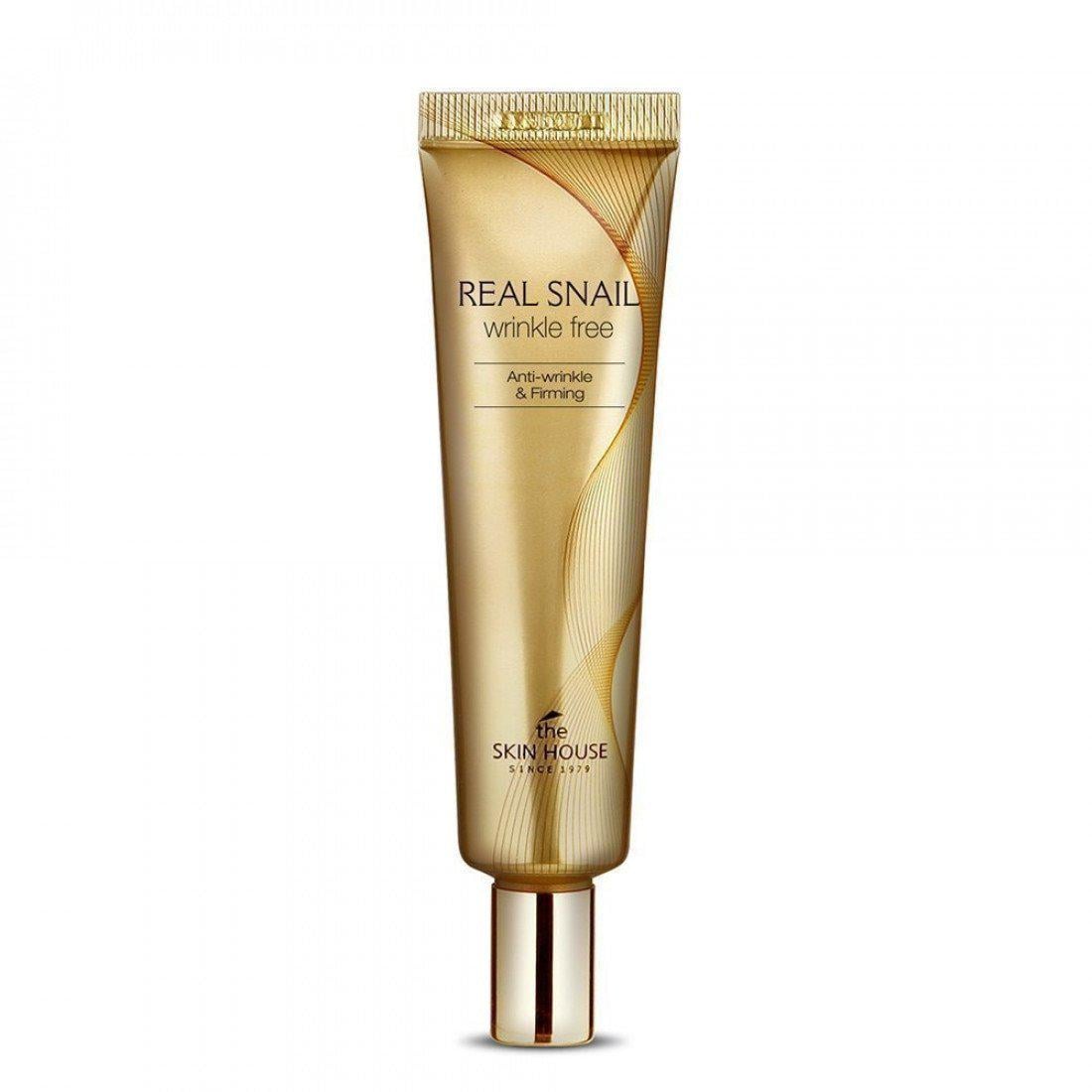 Крем от морщин с экстрактом улитки The Skin House Real Snail Wrinkle Free