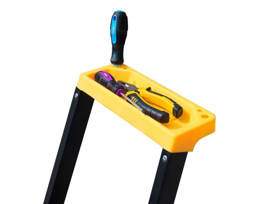 Сходи алюміній/сталь 4 сходинки h 846 мм max 150 кг - фото 9