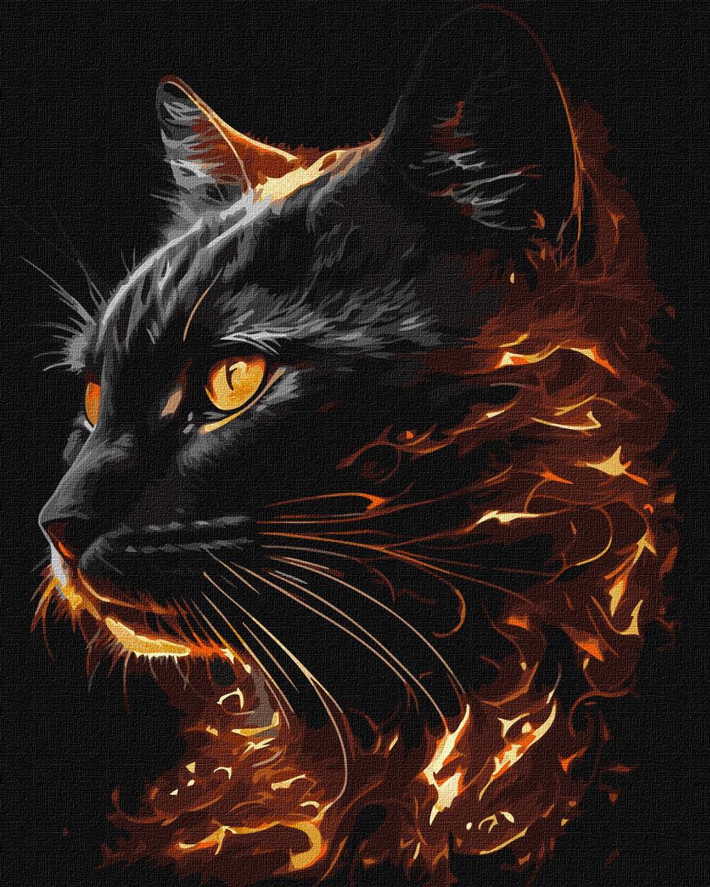 Картина по номерам Ideyka Огненная красота 40х50 см (2867216164)