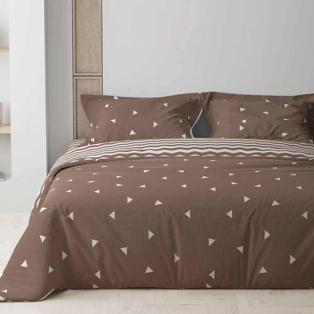 Комплект постільної білизни Happy Sleep Cappuccino Night євро 50x70 см (CN34123)