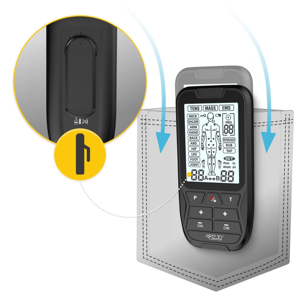 Аппарат для электростимуляции мышц 4fizjo Combo LITE 3в1 (P-5905973401487) - фото 4