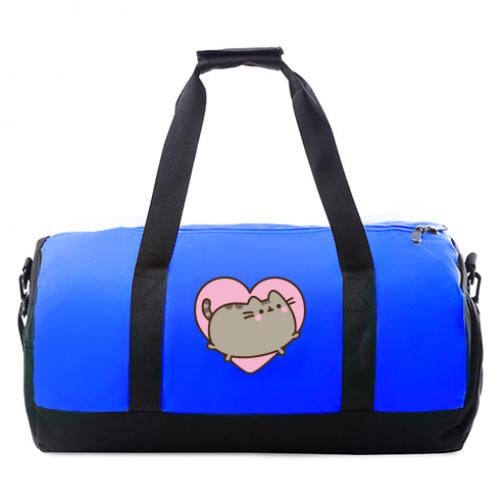 Спортивная сумка Пушин в сердечке Синий (15710888-5-193642)