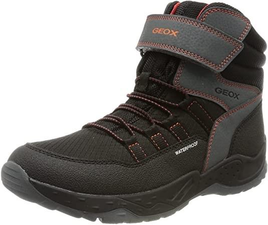 Ботинки зимние Geox Sentiero р. EUR 32 Black/Red (7425786)