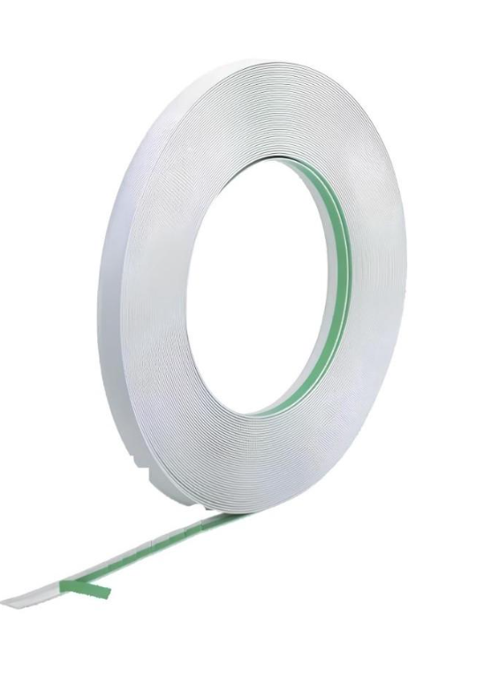 Нащільник пластиковий самоклейний GreenteQ 70 мм Білий (999.990/3202)