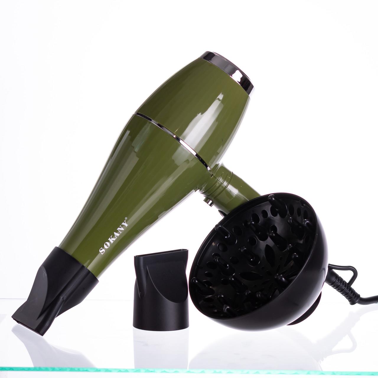 Фен для волос Sokany SK-14006 с концентратором 2000 Вт (7410) - фото 3 Фен для волос Sokany SK-14006 с концентратором 2000 Вт (7410) - фото 3