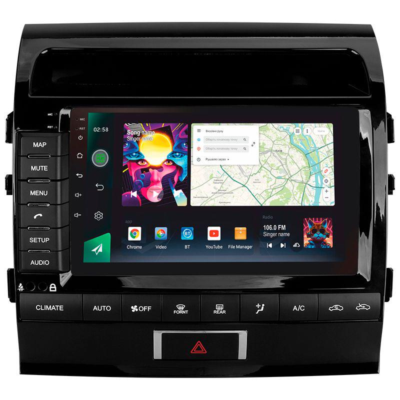 Магнитола штатная Sigma PRO 108128 2K 8/128 GB Toyota Land Cruiser 11 200 2007-2015 с кнопками B 10" (AR-79246)