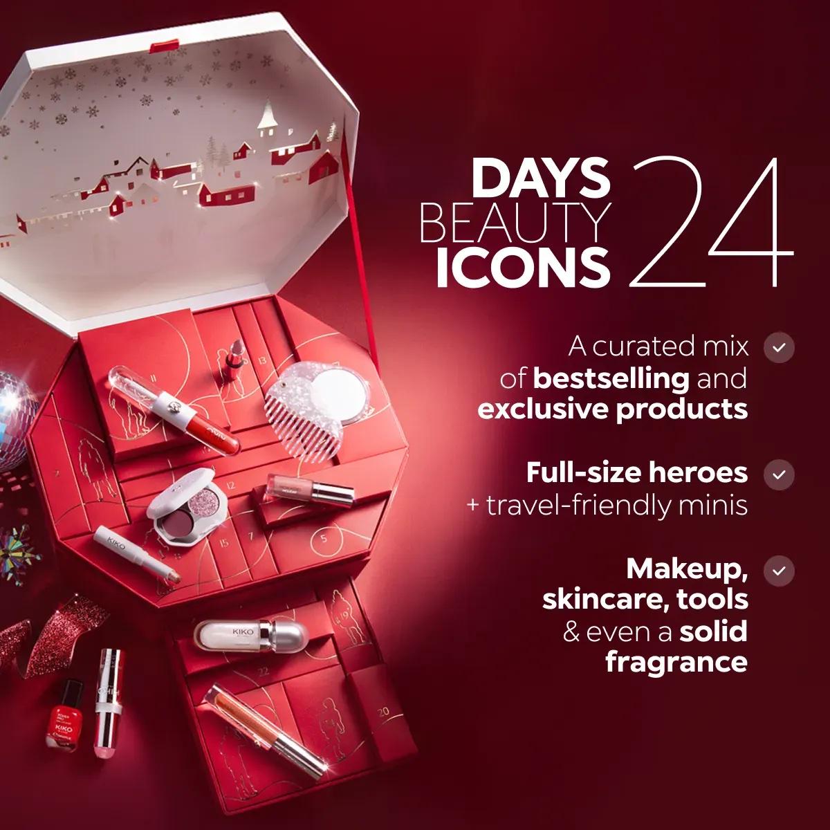 Адвент календар Kiko Milano Snow-Kissed Holiday Advent Calendar (00186601) - фото 4