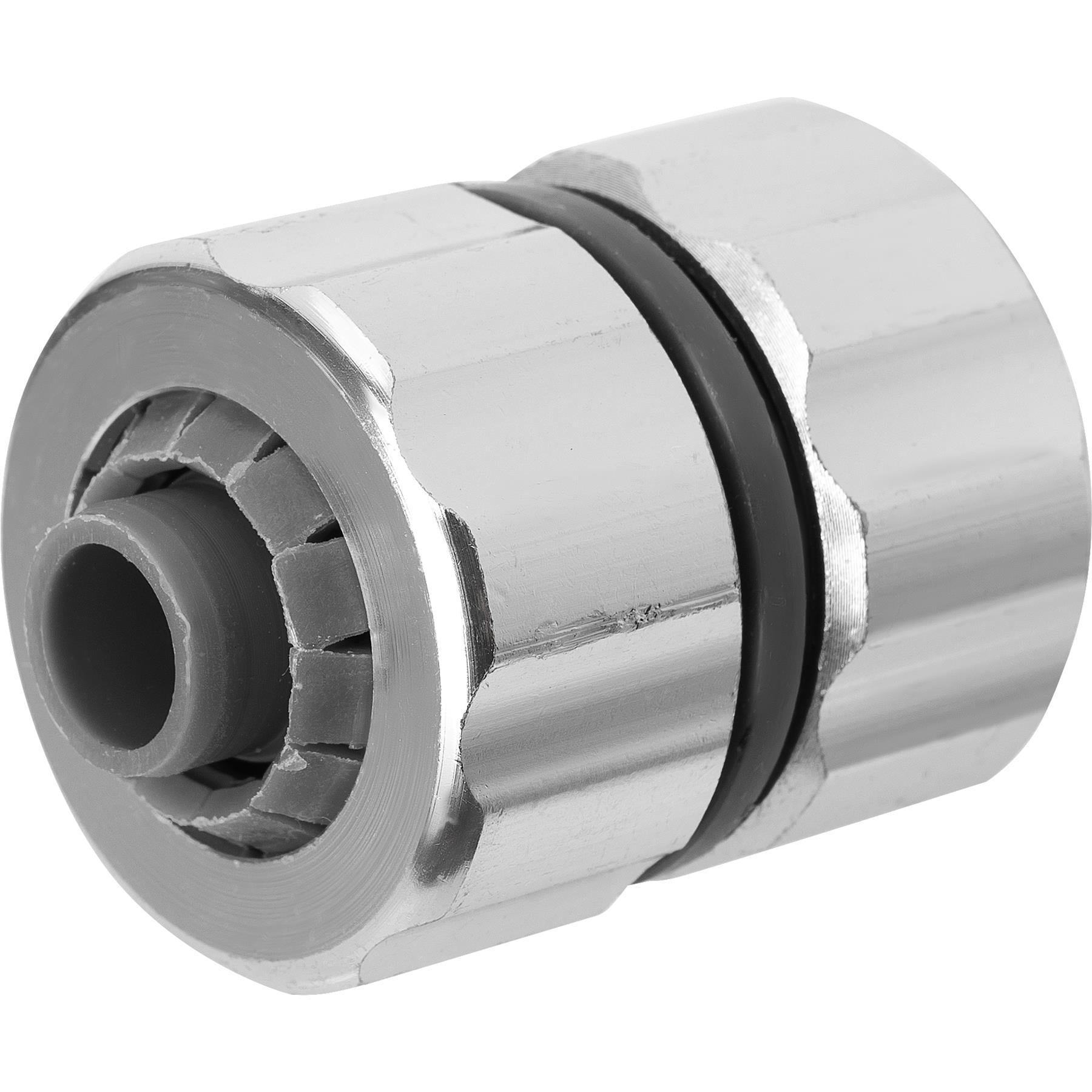 Ремонтный соединитель для садового шланга Richmann C0238 1/2" алюминий/ABS Ремонтный соединитель для садового шланга Richmann C0238 1/2" алюминий/ABS