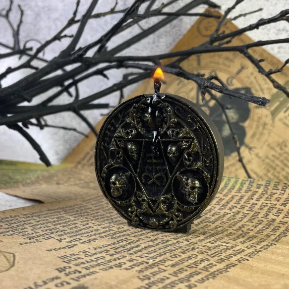 Свічка воскова Leviathan Чорний (1113)