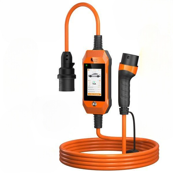 Зарядка для электромобиля Feyree 11кВт 16A 3-фазы Type2 Lion EV Ultra Wi-Fi Orange (FR11-16-3PH-TP2-ULO-C5)