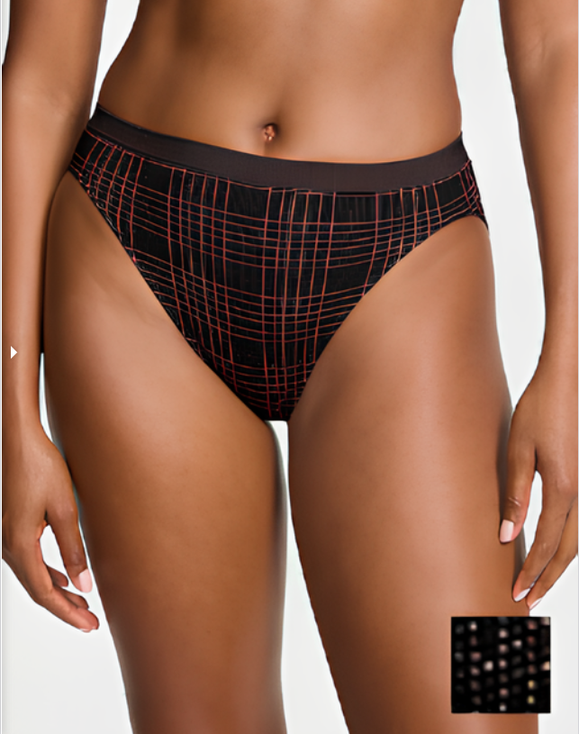 Трусики женские Victoria's Secret Seamless Shimmer Plaid High-Leg Brief XXL Черный (235669833786) Трусики женские Victoria's Secret Seamless Shimmer Plaid High-Leg Brief XXL Черный (235669833786)