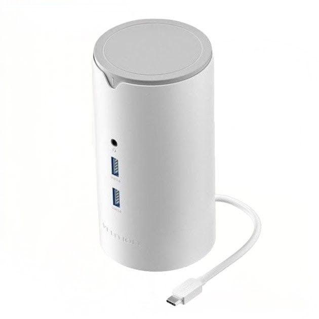 Док-станция Vention 12в1 USB3.1 Type-C HDMI VGA USB3.0x3 RJ45 SD 3,5 мм PD DC 100W (617591)