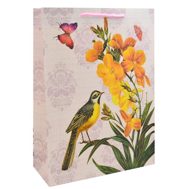 Пакет подарунковий паперовий Waxwing M 26х32х10 см (ST01607-M)