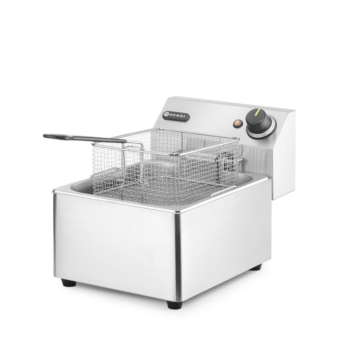 Фритюрниця Hendi Kitchen Line 230 В 3300 W 6 л 265х430х290 мм (205815) - фото 5