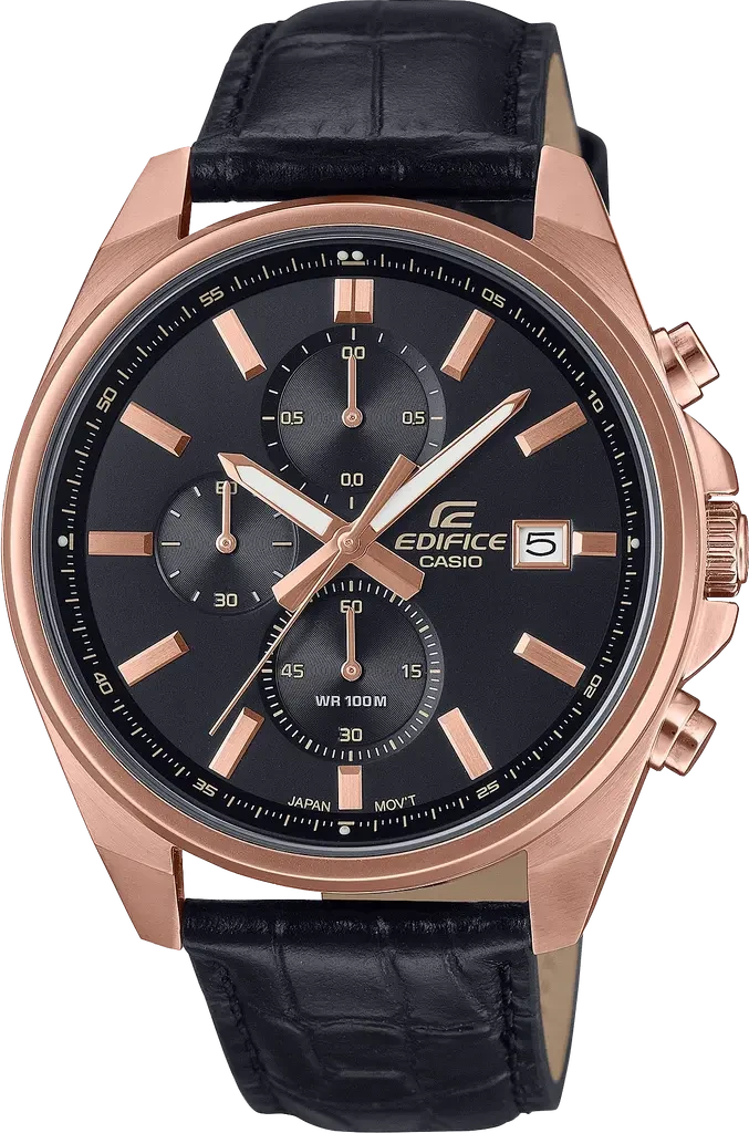 Наручные часы мужские Casio Edifice EFV-610ECL-1AUEF со стальным корпусом/водозащитой 100 м Черный (3100234224)