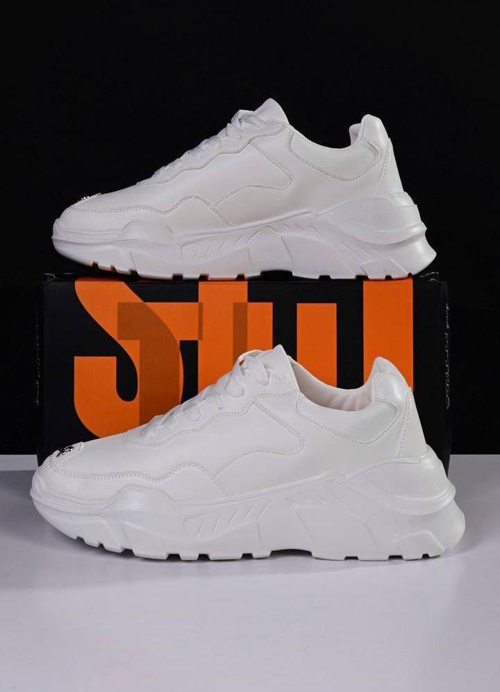 Кроссовки мужские Stilli сетка р. 43 Белый (32520398)