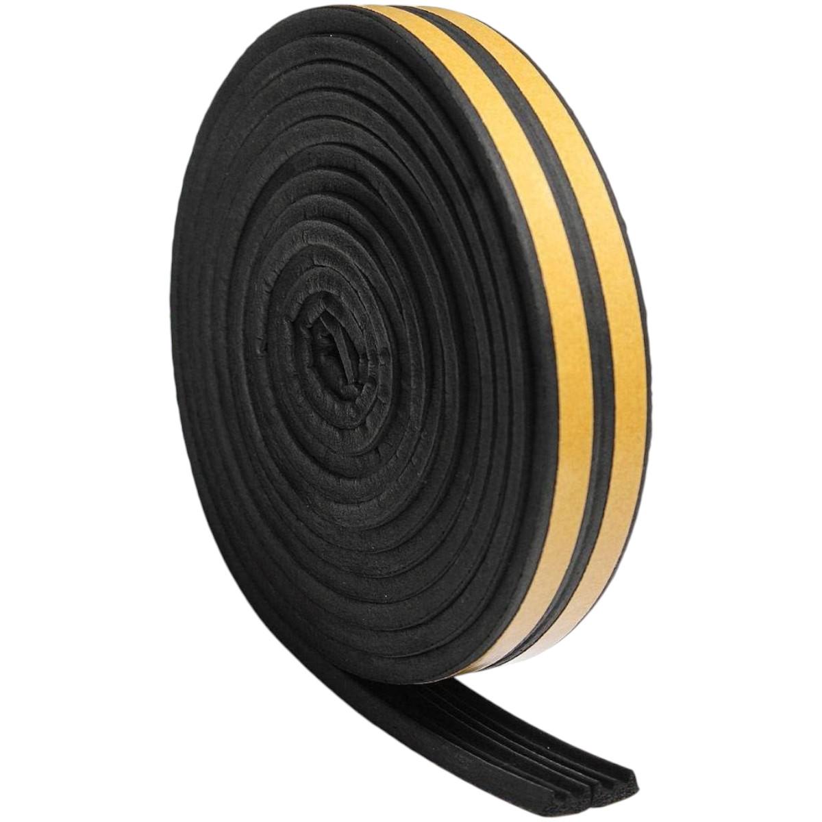 Ущільнювач для вікон та дверей Weikan самоклеючий 9х4 мм 6 м (R35867) - фото 1 Ущільнювач для вікон та дверей Weikan самоклеючий 9х4 мм 6 м (R35867) - фото 1