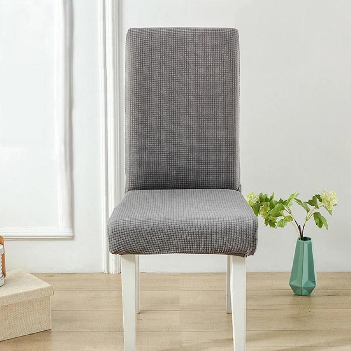Чехол на стул натяжной Elastica Cubre Silla 50х40/65х45 см Grey (R89560-GY)