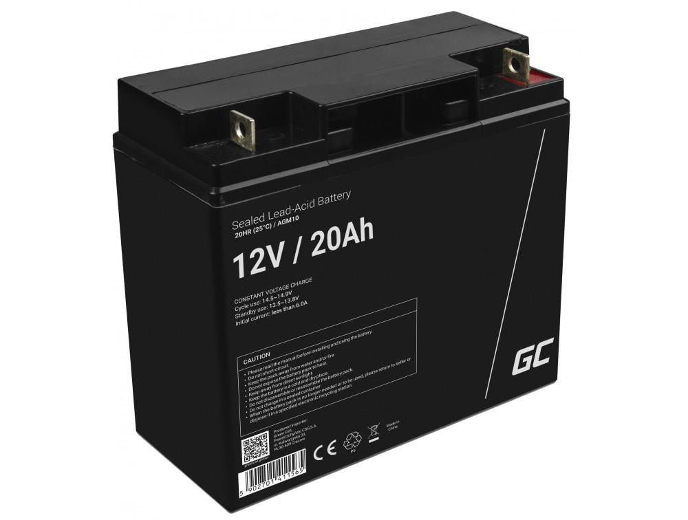 Аккумуляторная батарея Agm Vrla 12 V 20 Ah Green Cell (AGM10)