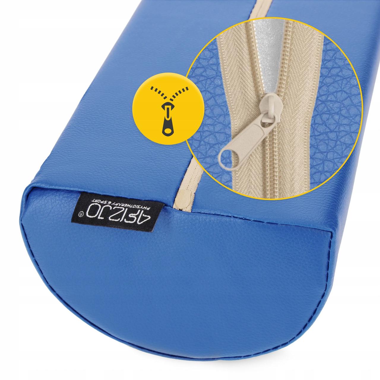 Полувалик 4fizjo для реабилитации и массажа 60х15х10 Blue (P-5907739319760) - фото 6 Полувалик 4fizjo для реабилитации и массажа 60х15х10 Blue (P-5907739319760) - фото 6