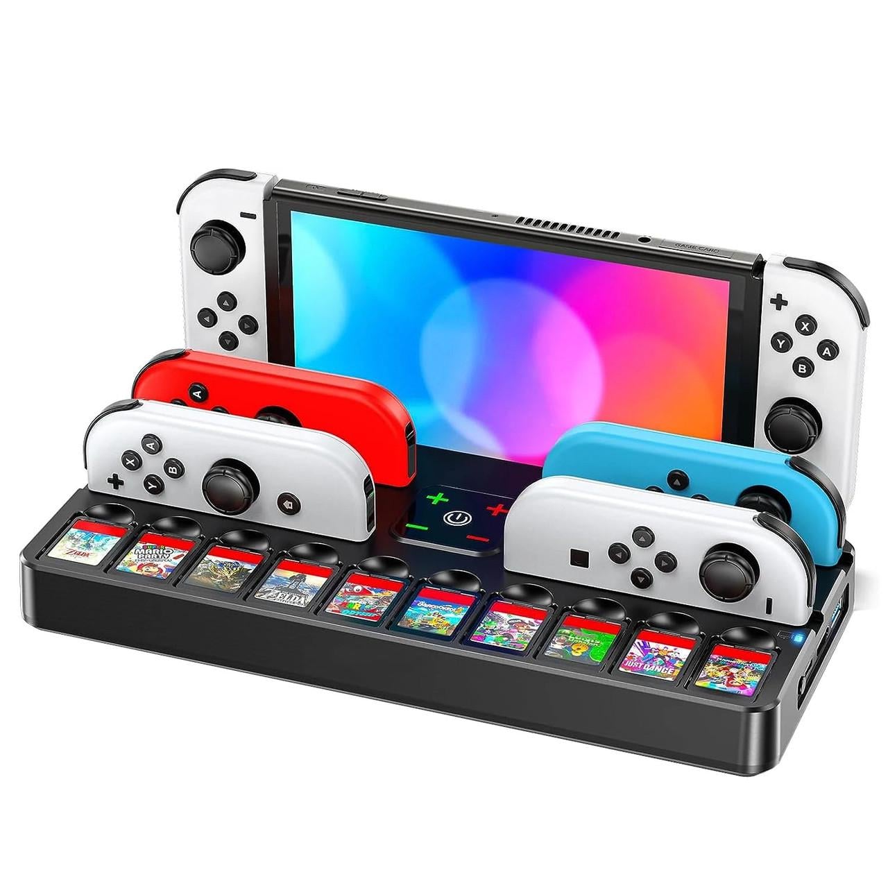 Подставка NINTENDO Switch Stand OLED HDMI зарядка для джойконов OIVO NG-SW804X (2544512241)