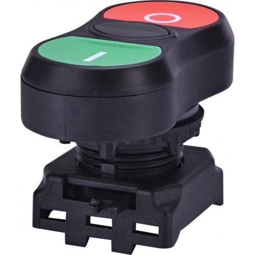 Кнопка-модуль сдвоенная ETI EGT-C on/off Черный (4771390)