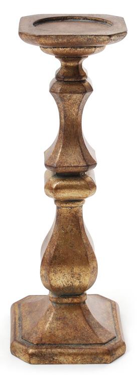 Подсвечник Грация 13х13х36 см Бронза (BD-430-308)