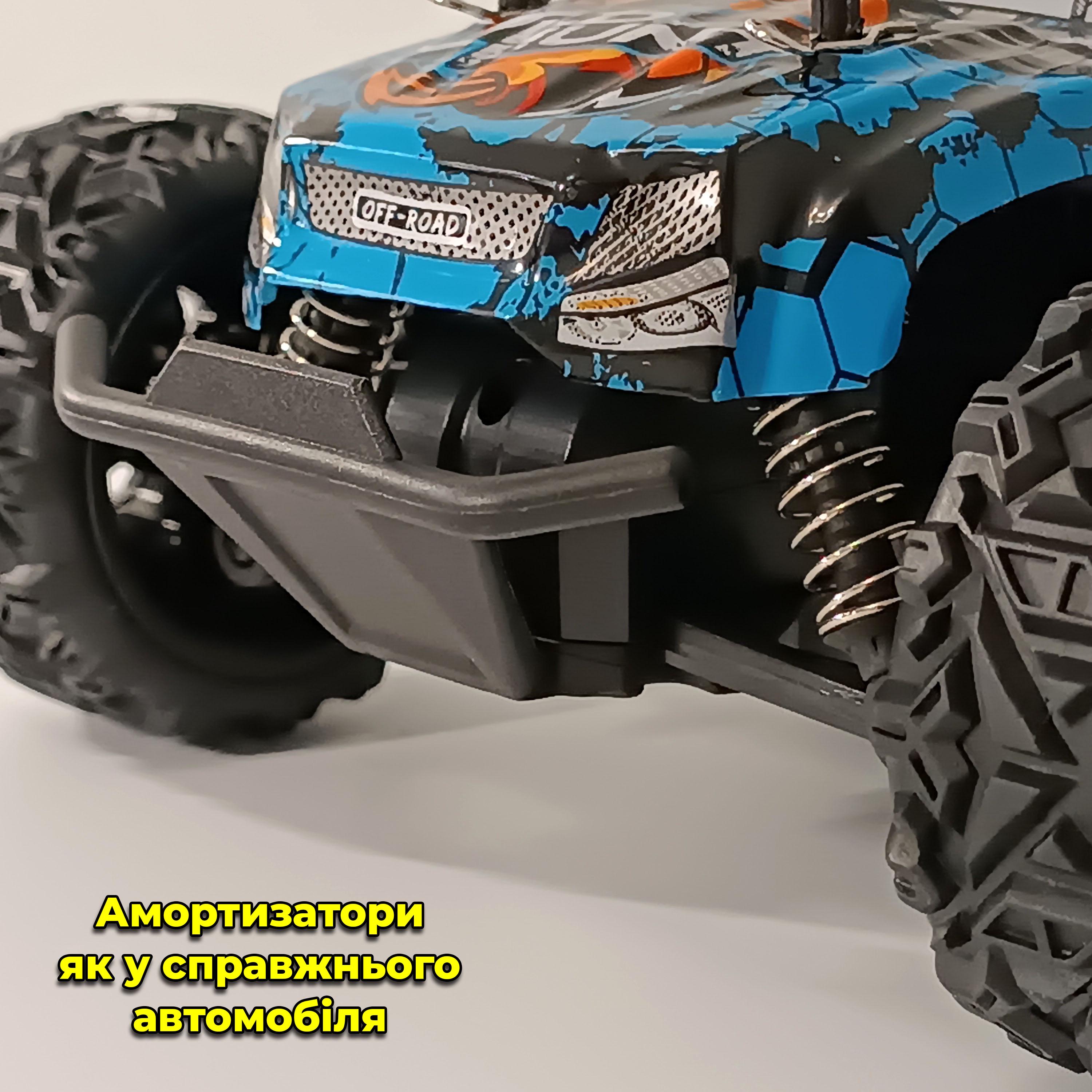 Іграшкова машинка Wild Hunt Big Болід з дистанційним керуванням 20+ км/год Синій (26549725) - фото 7 Іграшкова машинка Wild Hunt Big Болід з дистанційним керуванням 20+ км/год Синій (26549725) - фото 7