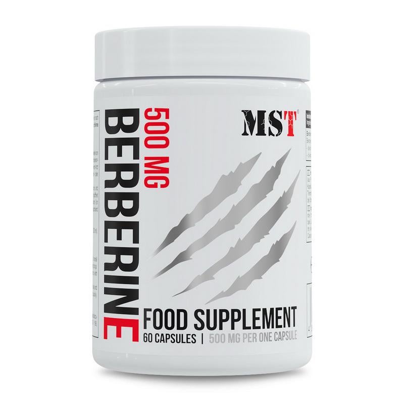 Берберин MST Berberine 500 mg 60 капс.
