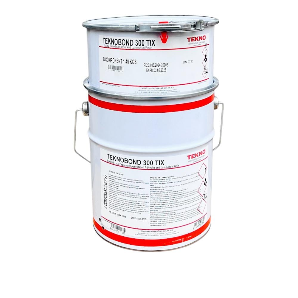 Клей эпоксидный Teknobond 300 Tix для карбоновых тканей 5 кг (19462068)