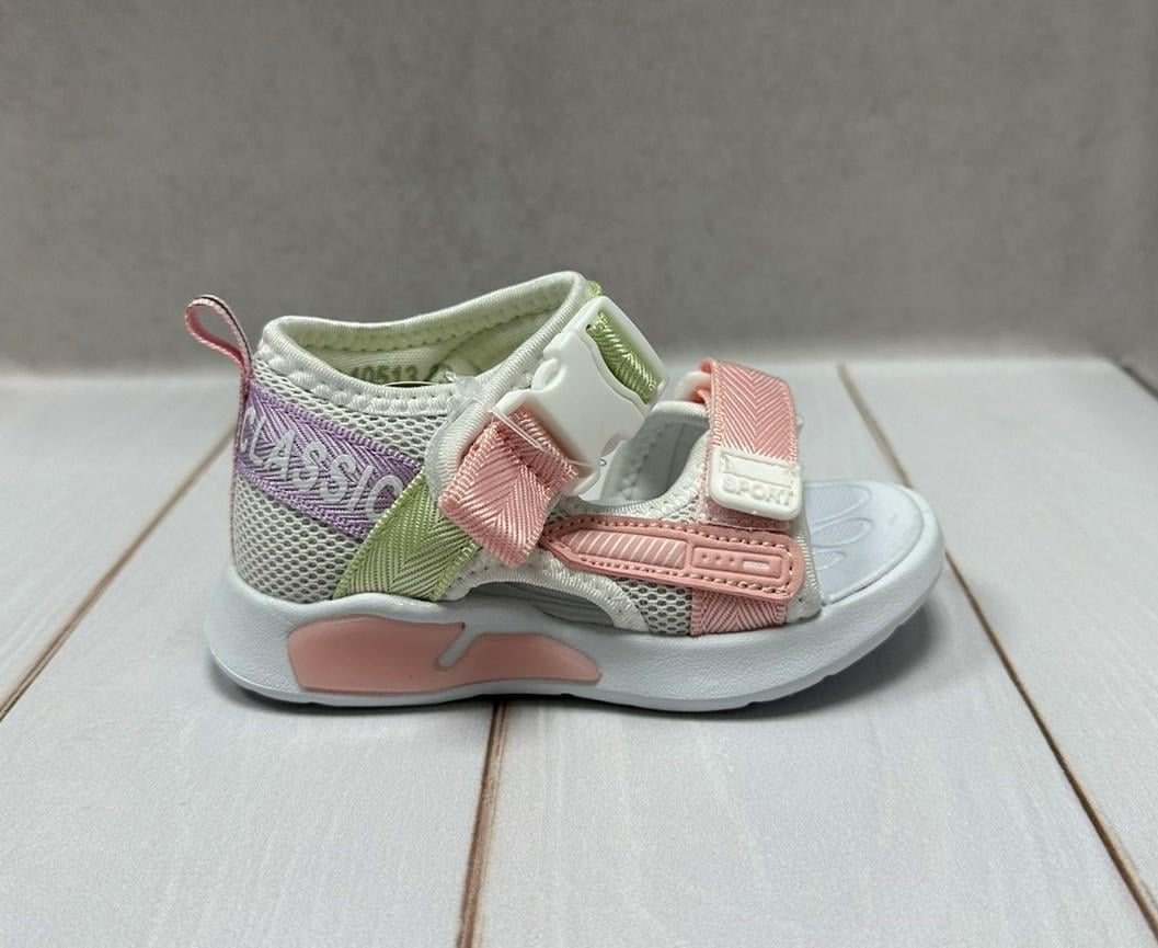 Босоножки детские TOM.M для девочки с закрытой пяточкой р. 26 Розовый (11179320)