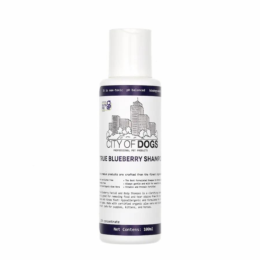 Шампунь с черникой для блеска City of Dogs True Blueberry 100 мл (cod-610-100)