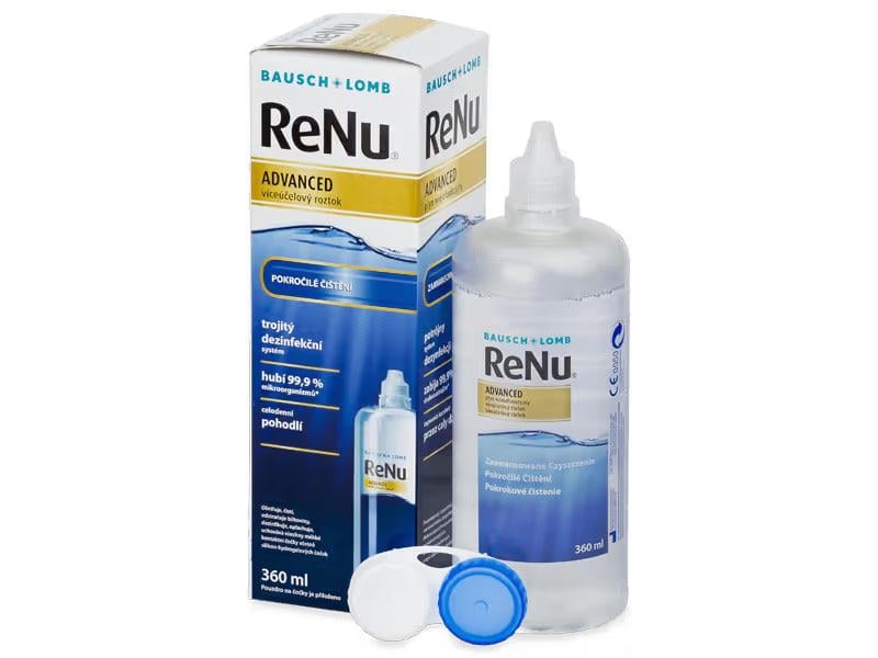 Раствор для контактных линз Bausch & Lomb ReNu Advanced многофункциональный 360 мл (06004-360)