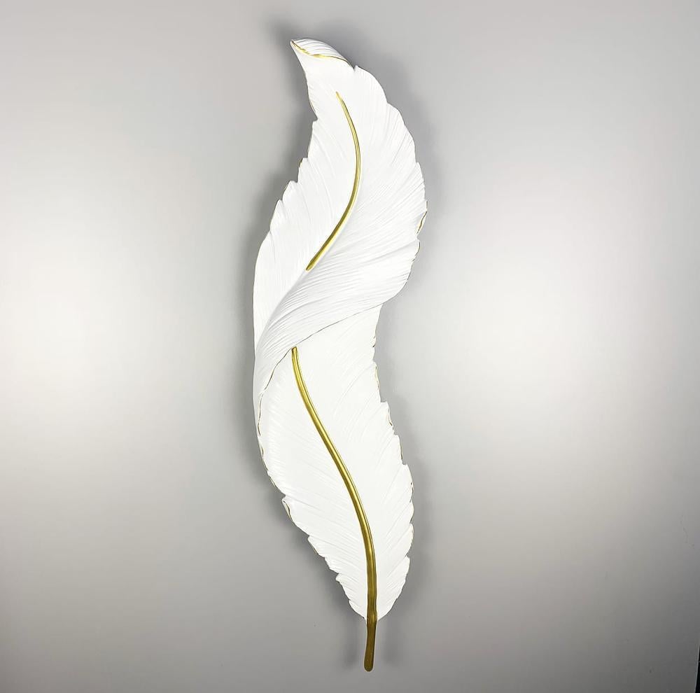 Светильник Line.F 85 см в виде перьев настенный (540_779)