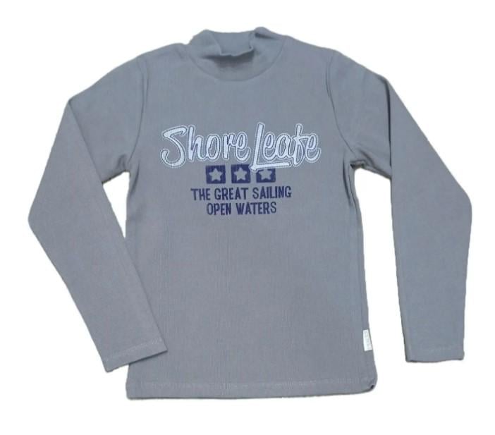 Гольф для мальчика Bembi ГФ 7 122 см Серый