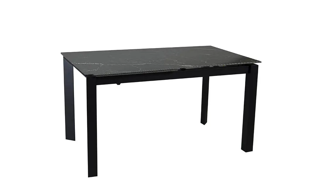 Стол раскладной Ларс 1200/1700х800х750 мм Черный