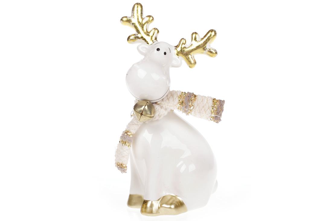 Декоративная статуэтка BonaDi Олень с шарфом (834-230)